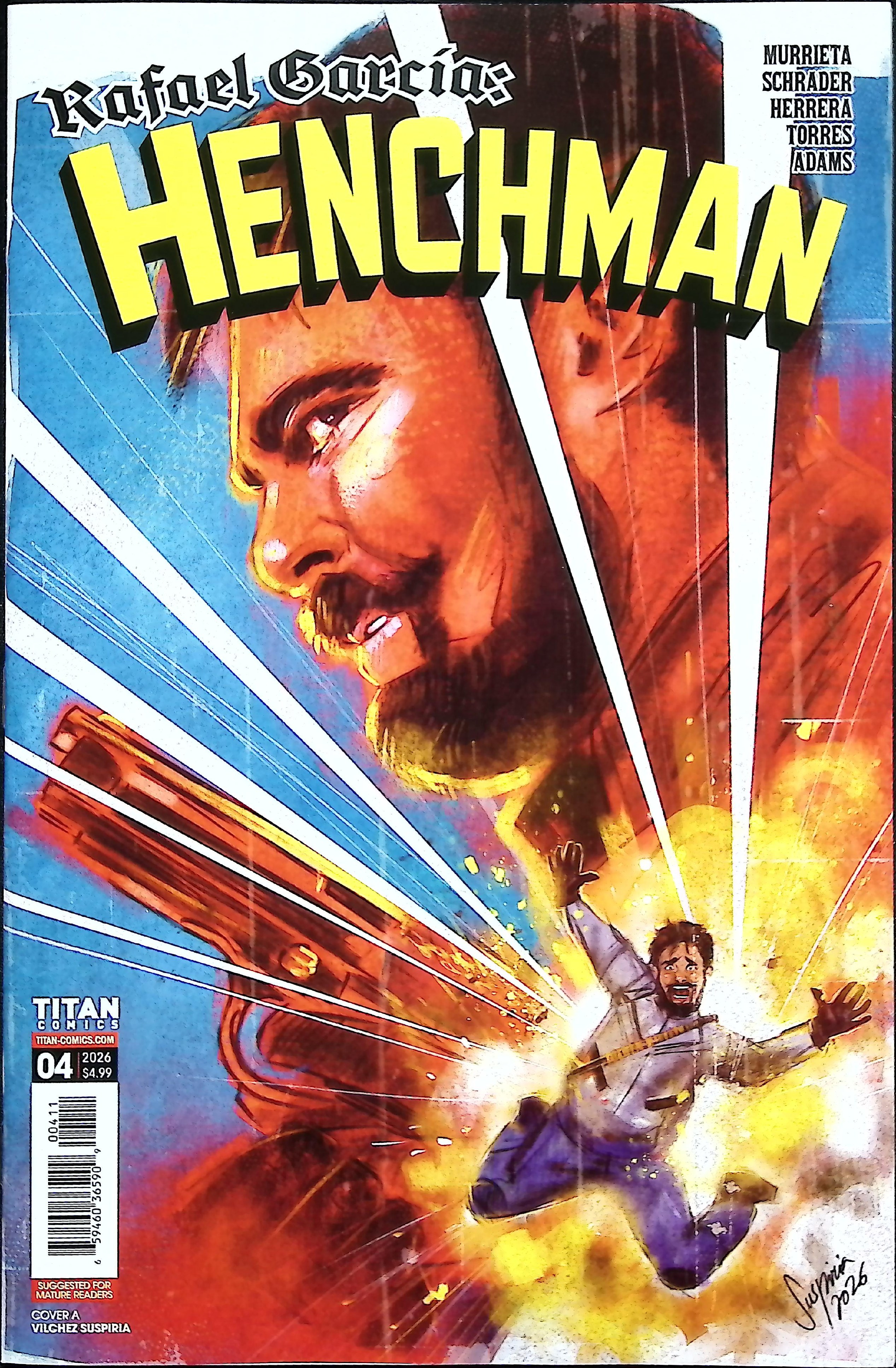2026 Rafael Garcia: Henchman #4/A Titan Comics