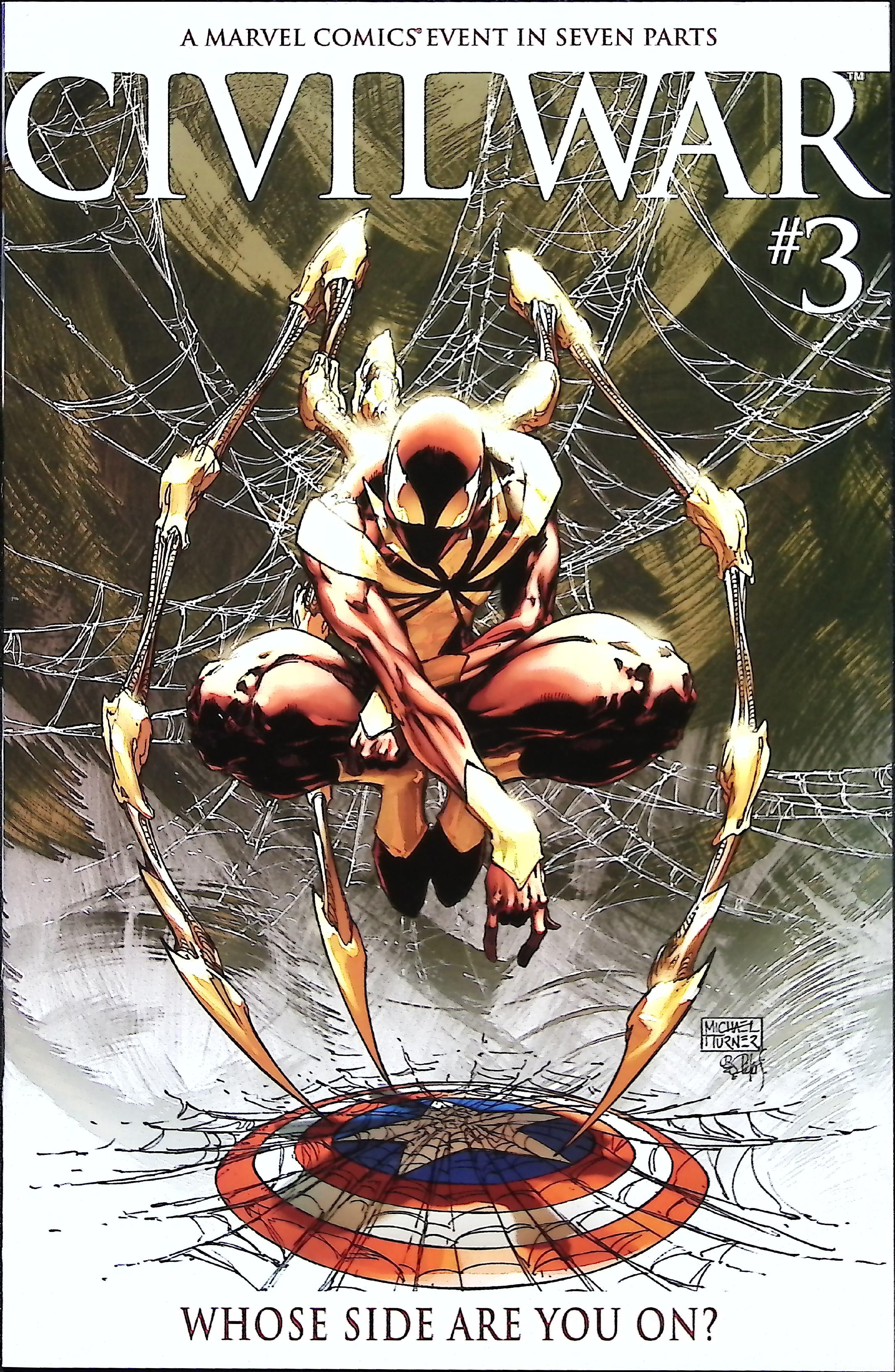 2006 Civil War #3/B Marvel Comics