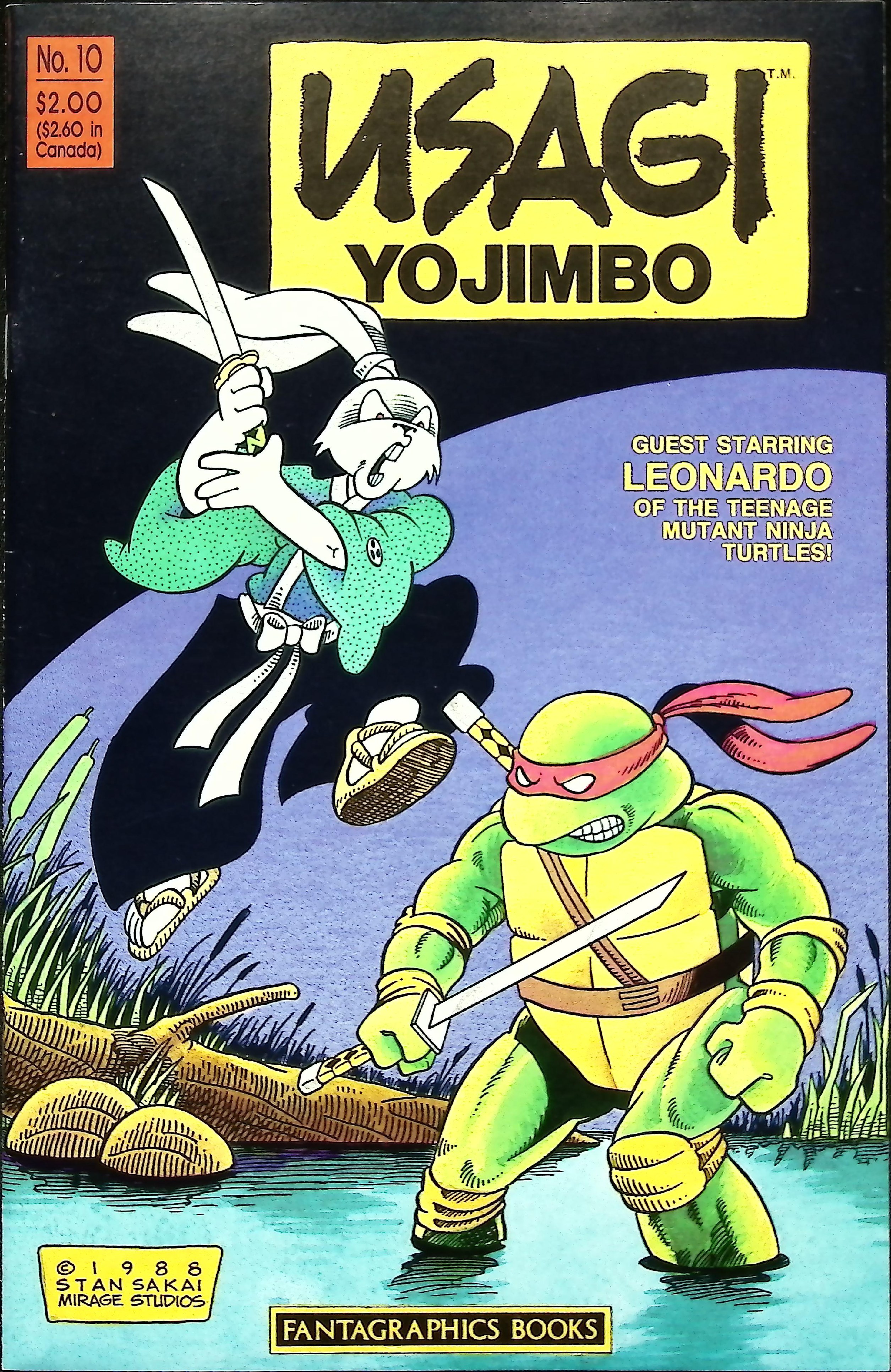 1988 Usagi Yojimbo (Vol. 1) #10 Fantagraphics Comics