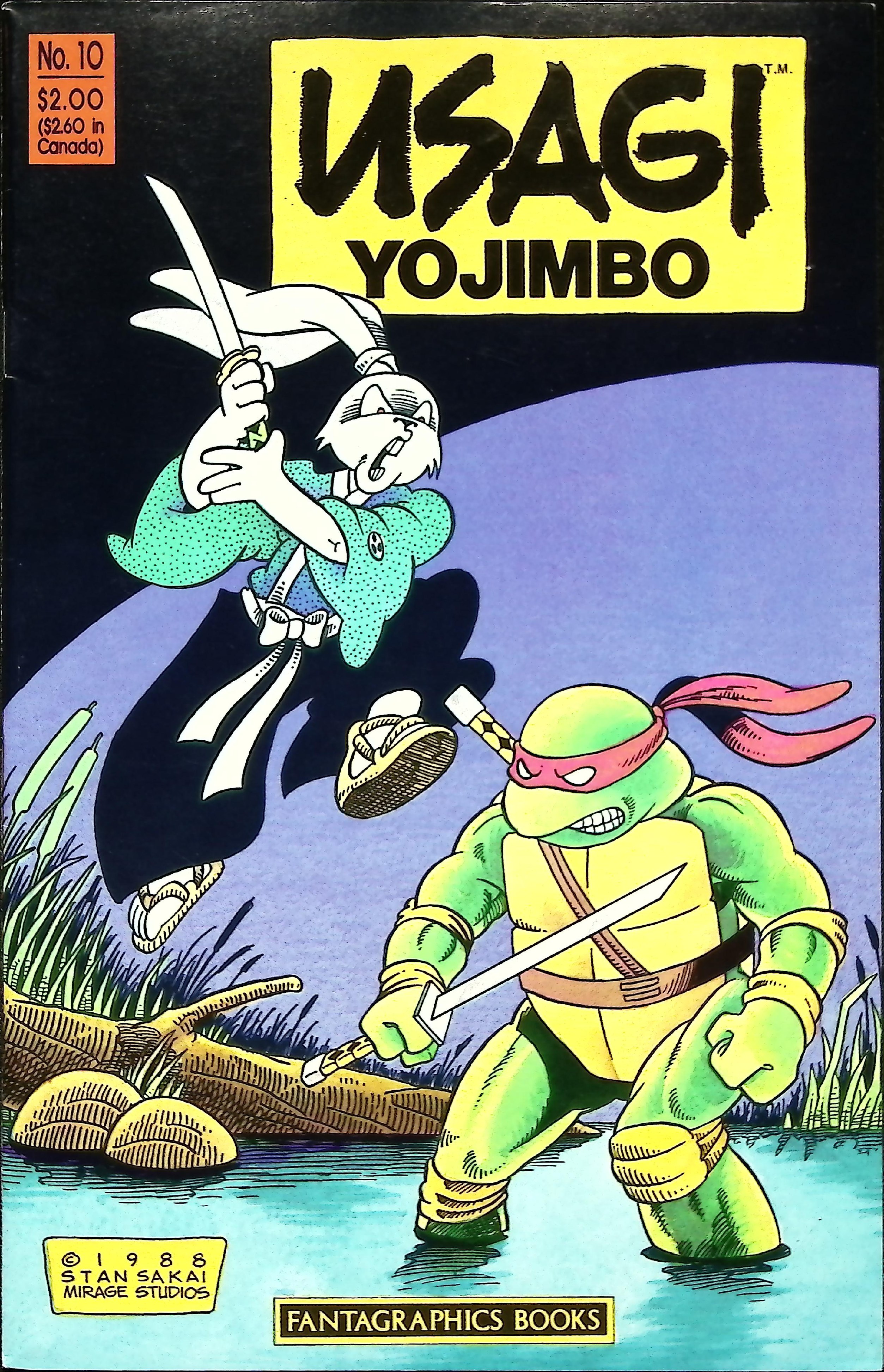 1988 Usagi Yojimbo (Vol. 1) #10 Fantagraphics Comics