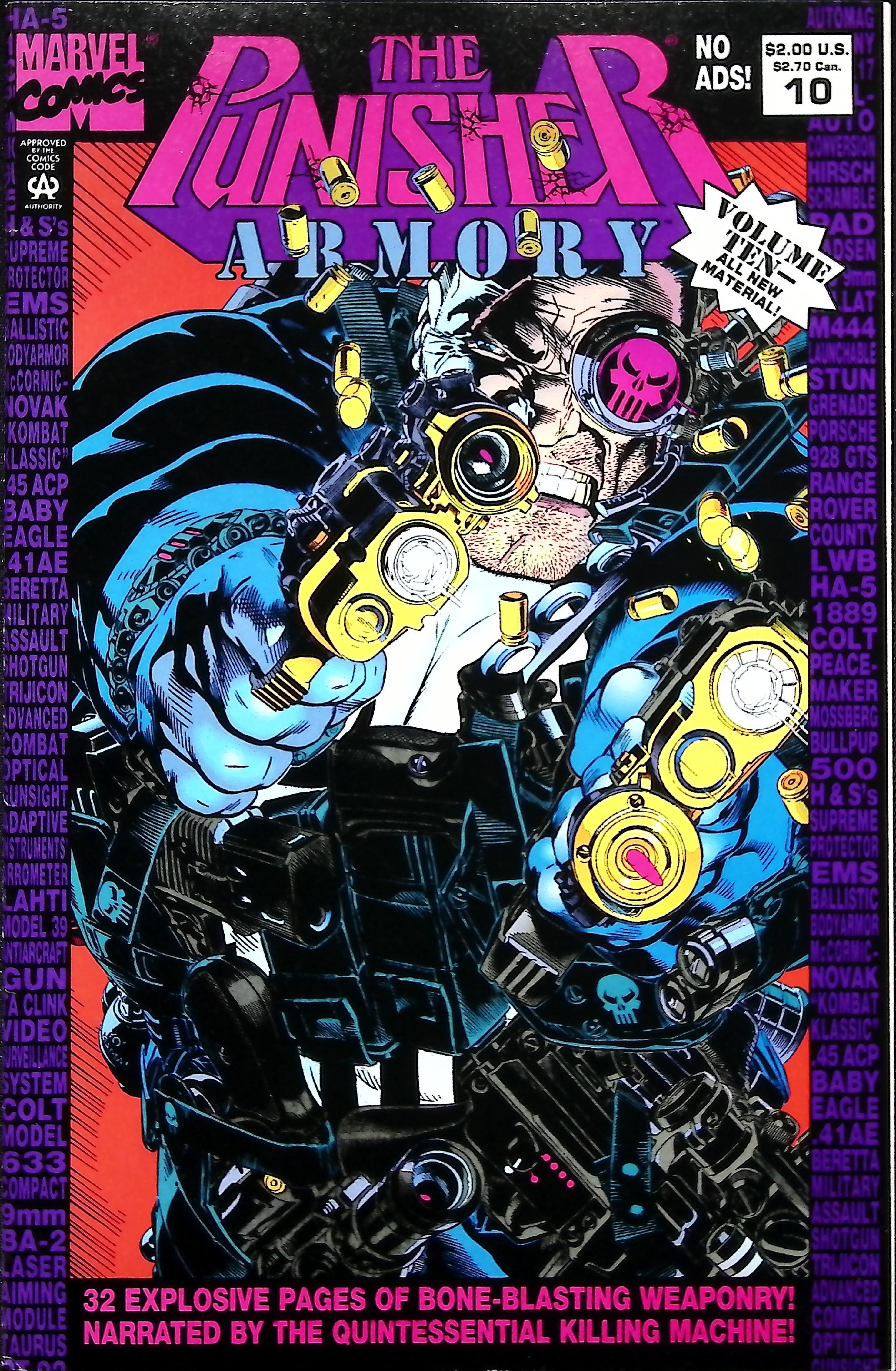 1994 Punisher Armory, The #10 Marvel Comics