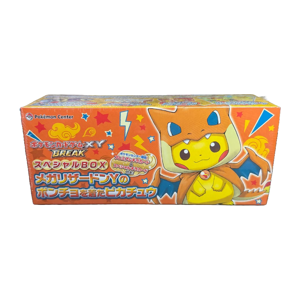 2016 Pikachu Mega Charizard Y Poncho Special Box