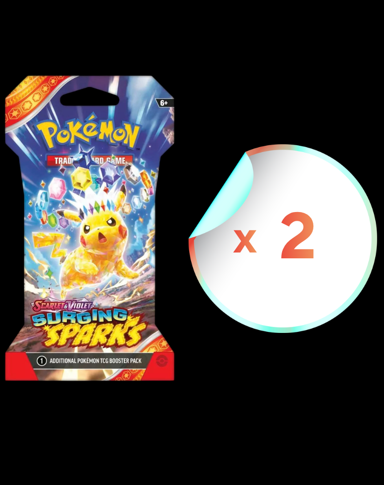 X2 Sv08 Surging Spark Sleeve Booster Pack