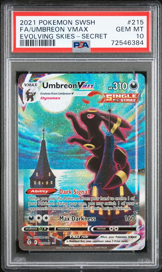 2021 #215 Full Art/Umbreon Vmax 