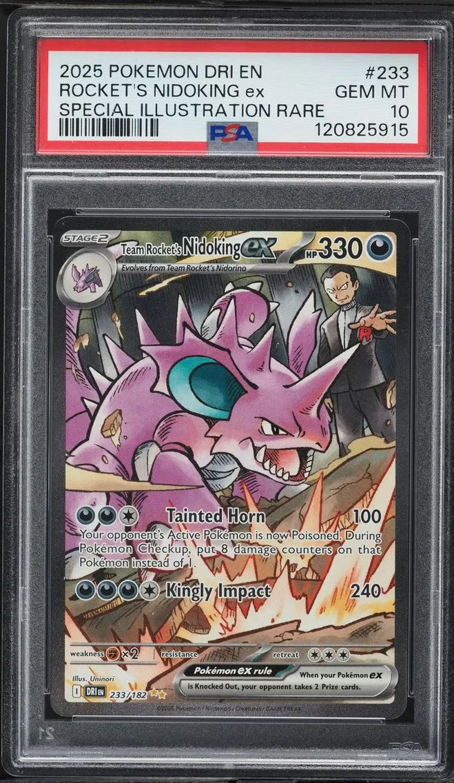 2025 #233 Team Rocket's Nidoking