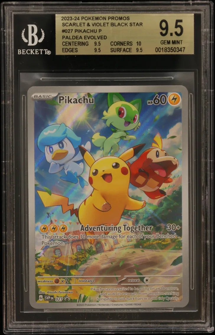 2024 #027 Pikachu P/(Paldea Evol