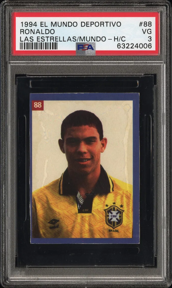 1994 #88 Ronaldo PSA 3 El Mundo Deportivo Las Estrellas Del Mundo