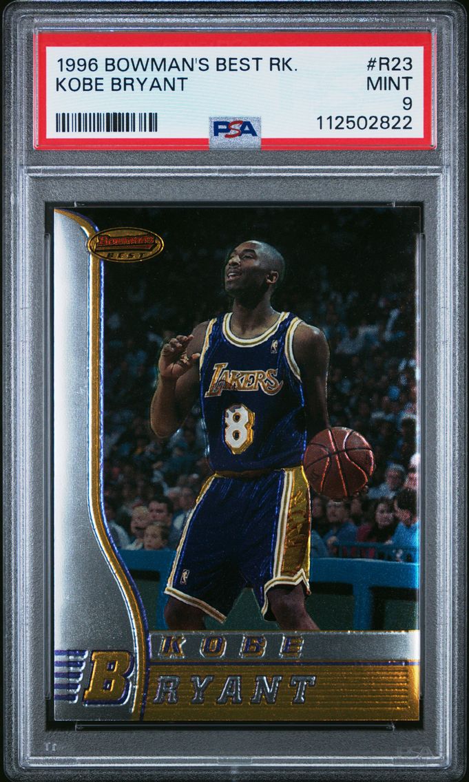 1996 #R23 Kobe Bryant PSA 9 Bowm