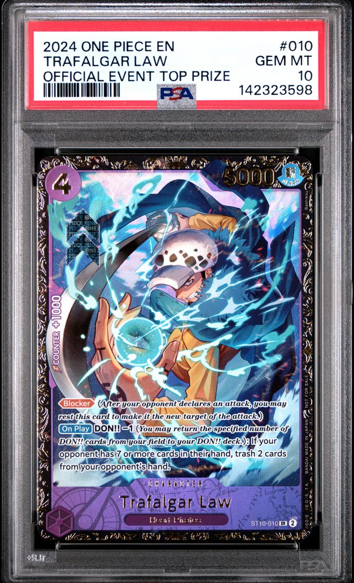 2024 #010 Trafalgar Law PSA 10 O