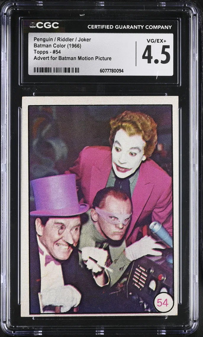 1966 #54 Penguin / Riddler / Joker CGC 4.5 (Bat Laffs) Batman Color - English