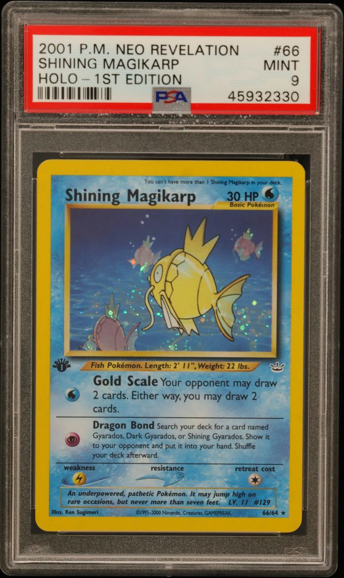 2001 #66 Shining Magikarp-Holo 1