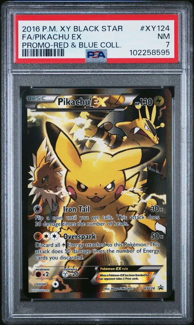 2016 #XY124 Full Art/Pikachu EX 