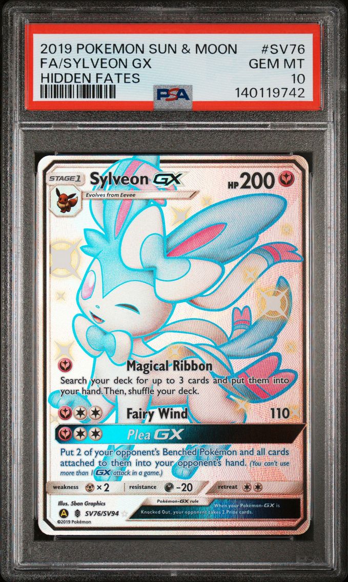 2019 #SV76 Full Art/Sylveon GX P