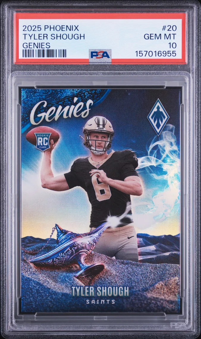 2025 #20 Tyler Shough PSA 10 Panini Phoenix Genies