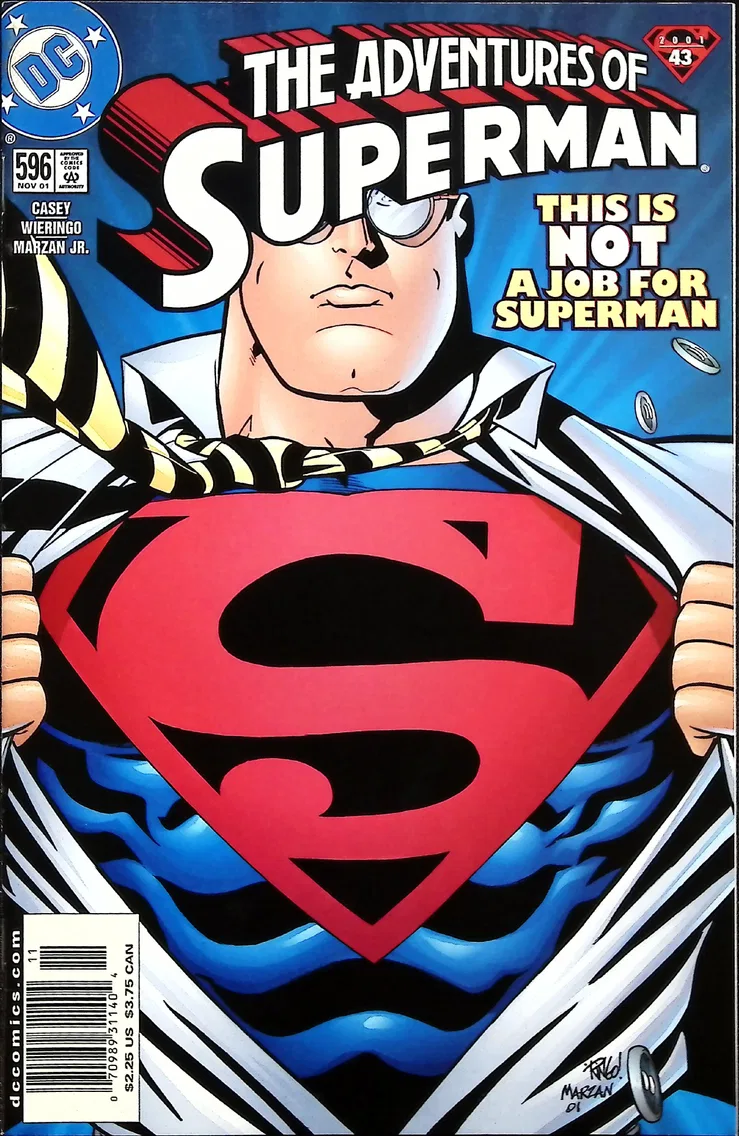 2001 Adventures of Superman #596 DC