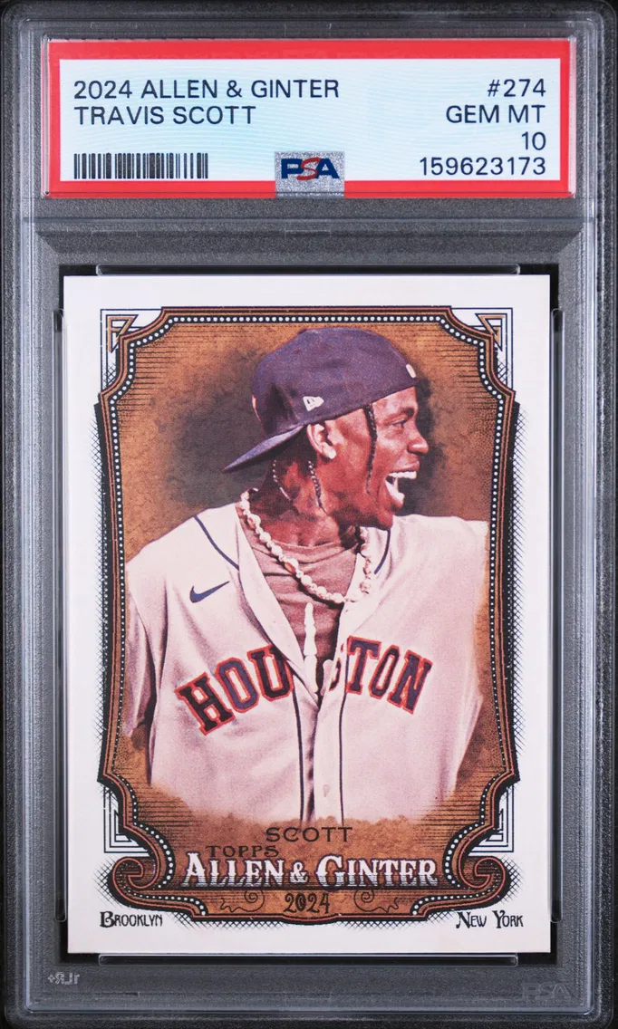 2024 #274 Travis Scott PSA 10 Topps Allen & Ginter