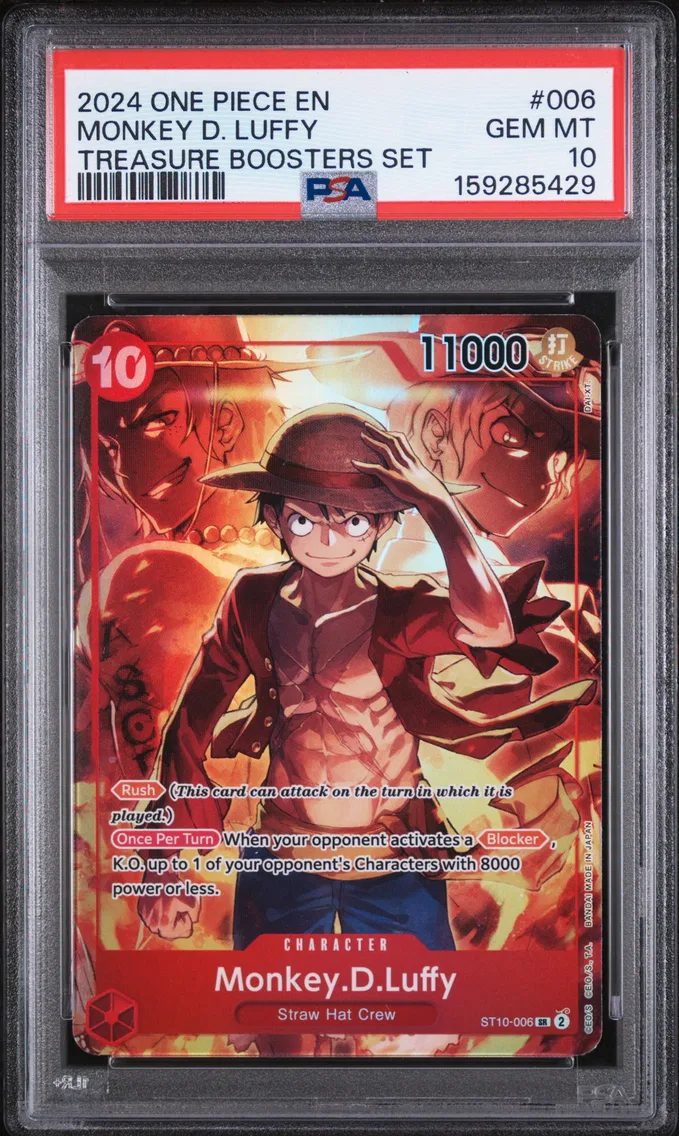 2024 #006 Monkey D. Luffy PSA 10 One Piece Promos