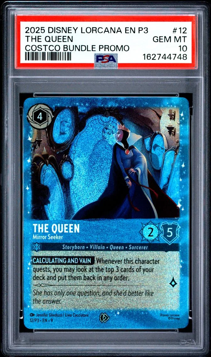 2025 #12 THE QUEEN PSA 10 Disney Lorcana EN P3-Promo