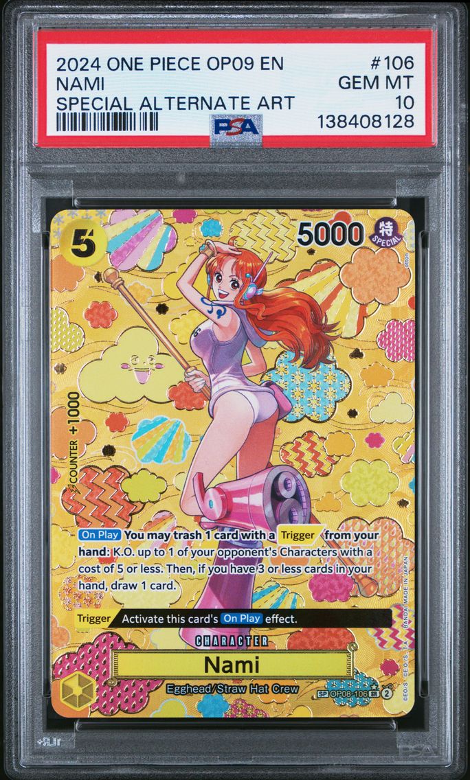 2024 #106 Nami PSA 10 One Piece 