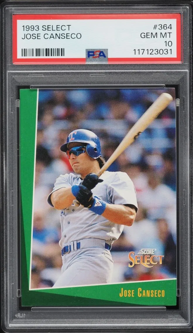 1993 Select Jose Canseco #364 PSA 10 GEM MINT