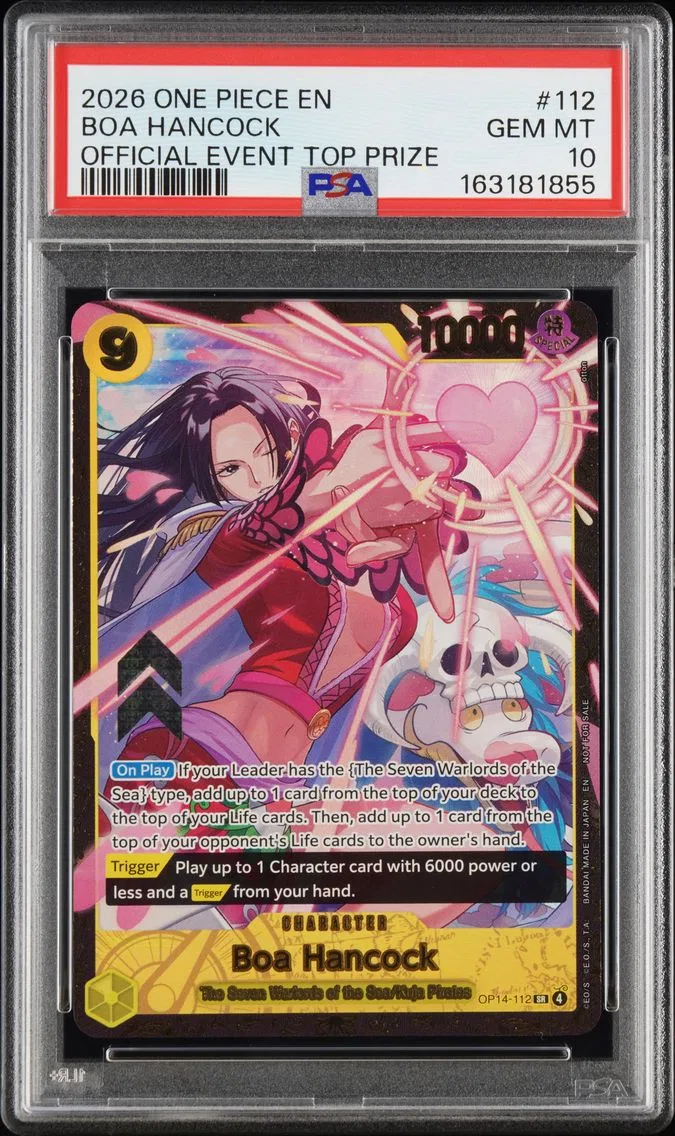 2026 #112 Boa Hancock PSA 10 One