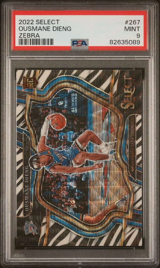 2022 #267 Ousmane Dieng PSA 9 Panini Select