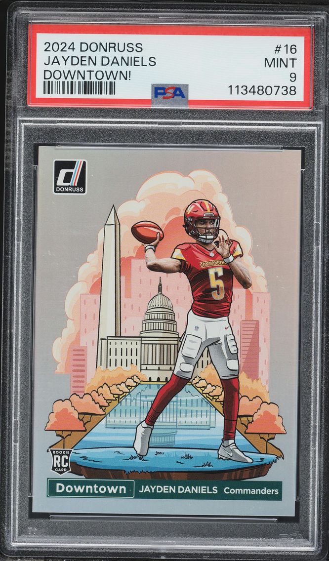 2024 #16 Jayden Daniels PSA 9 Pa