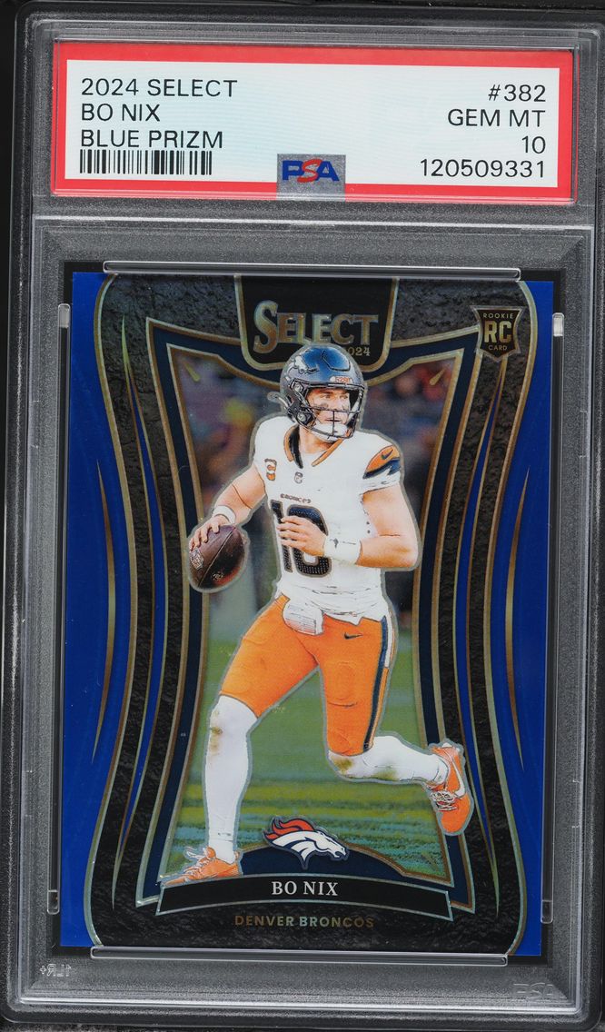 2024 #382 Bo Nix PSA 10 Panini S