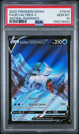 Ice Rider Calyrex V #TG14