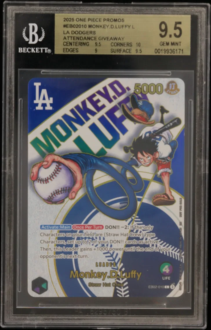 2025 #- BGS 9.5 One Piece Card Game Promos