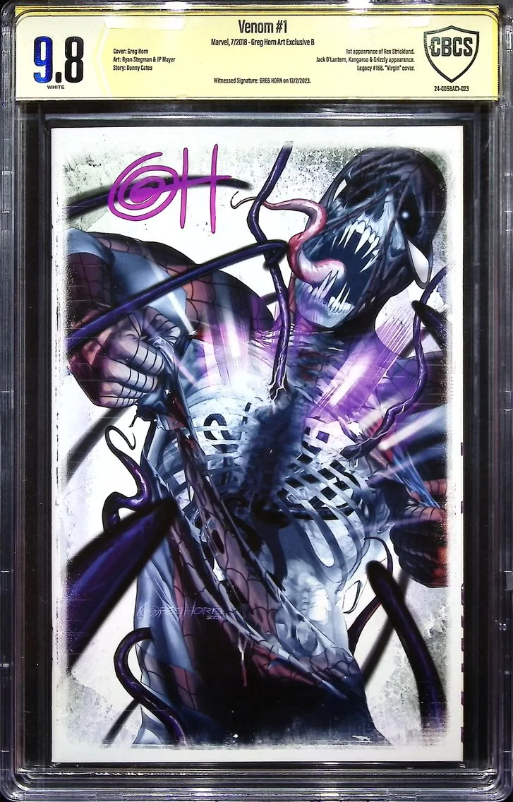 2018 Venom #1 CBCS 9.8 Marvel Co
