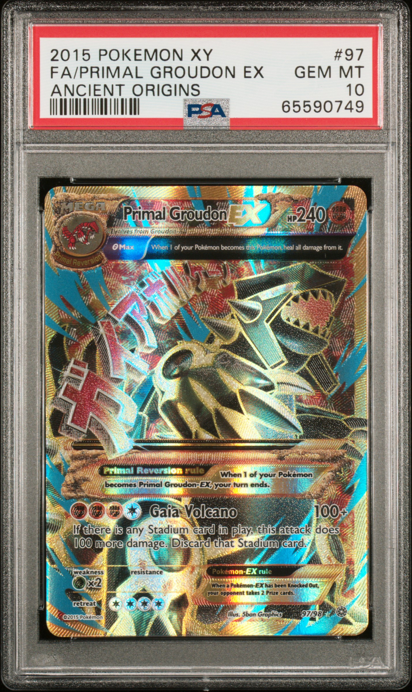 Full Art/Primal Groudon EX