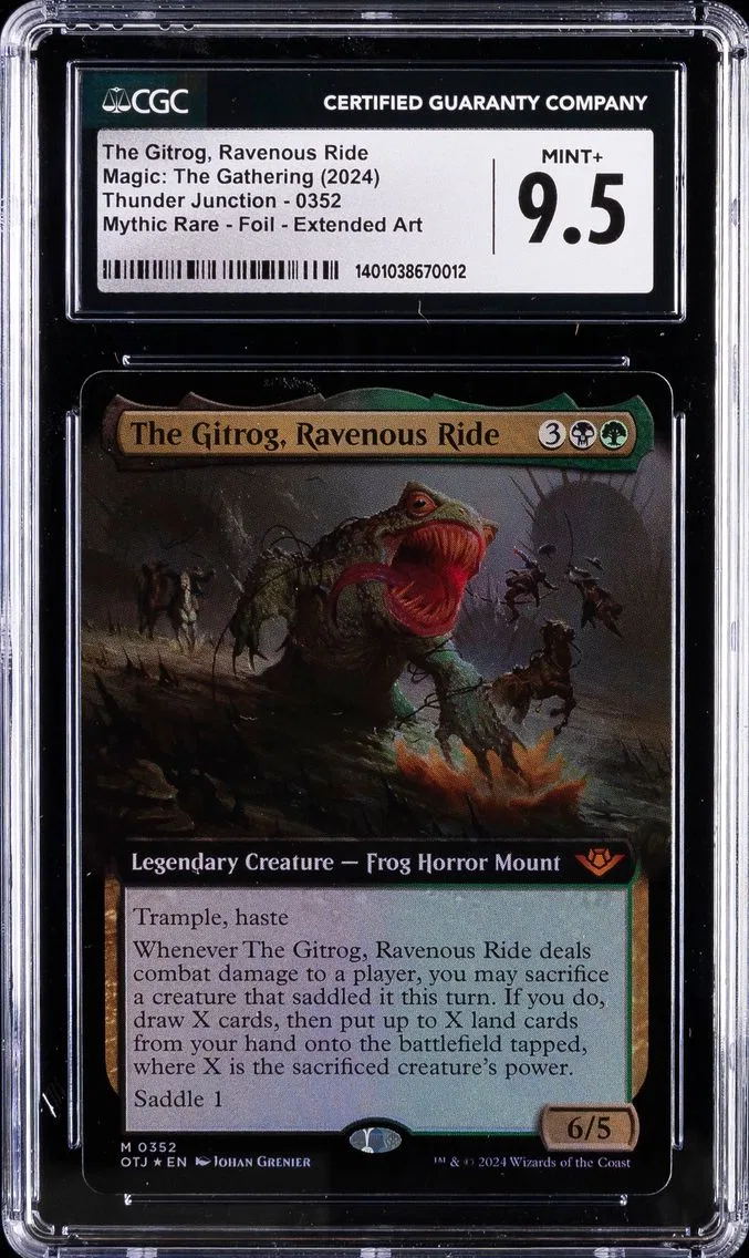 2024 #352 The Gitrog, Ravenous Ride CGC 9.5 The Gathering Magic: