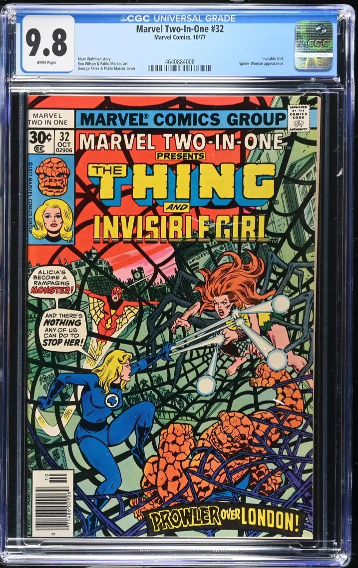 1977 Marvel Two-In-One #32 CGC 9.8 Marvel Comics