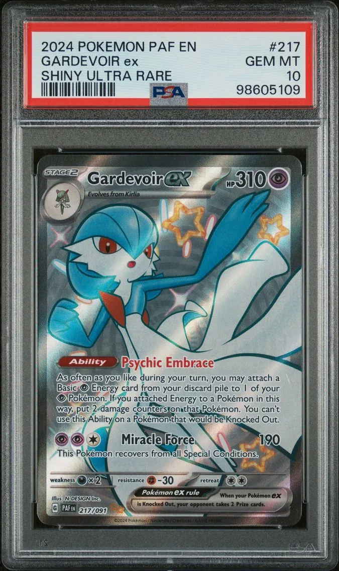2024 #217 Gardevoir EX PSA 10 Pa