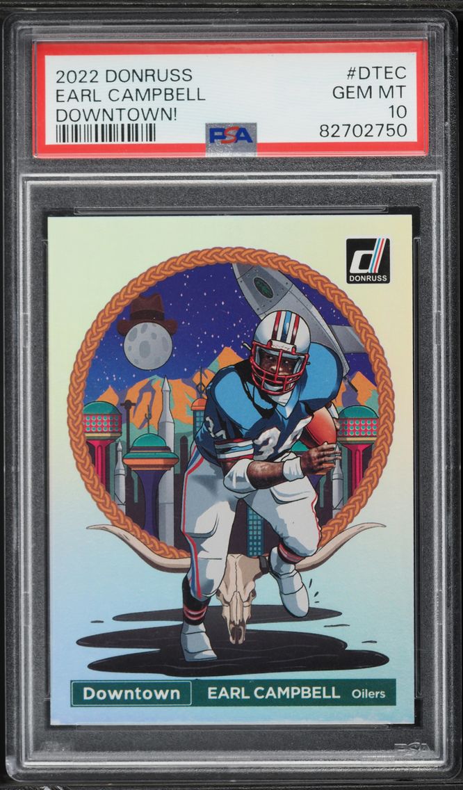 2022 #DTEC Earl Campbell PSA 10 