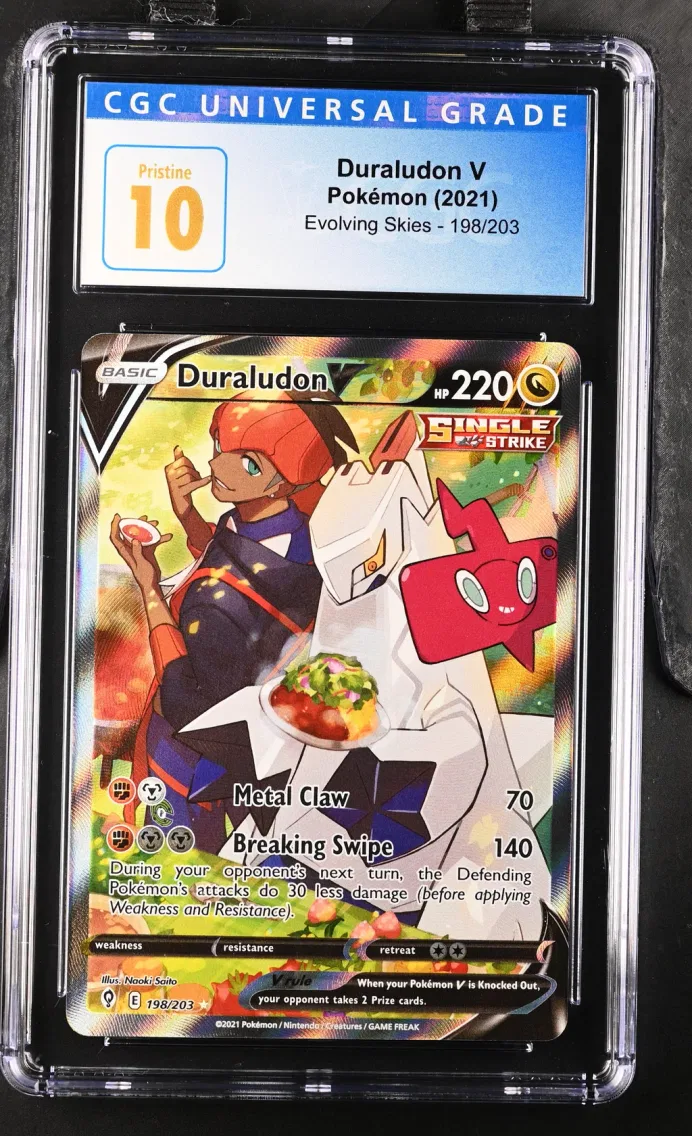 2021 Evolving Skies - English Duraludon V #198 CGC 10