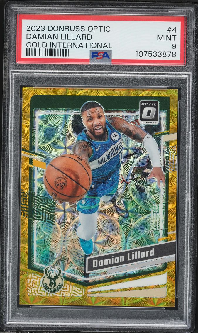 2023 #4 Damian Lillard PSA 9 Pan