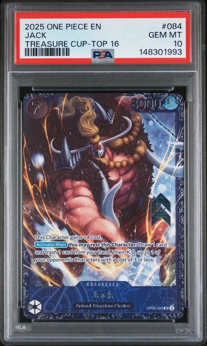 2025 #084 Jack PSA 10 One Piece Promos