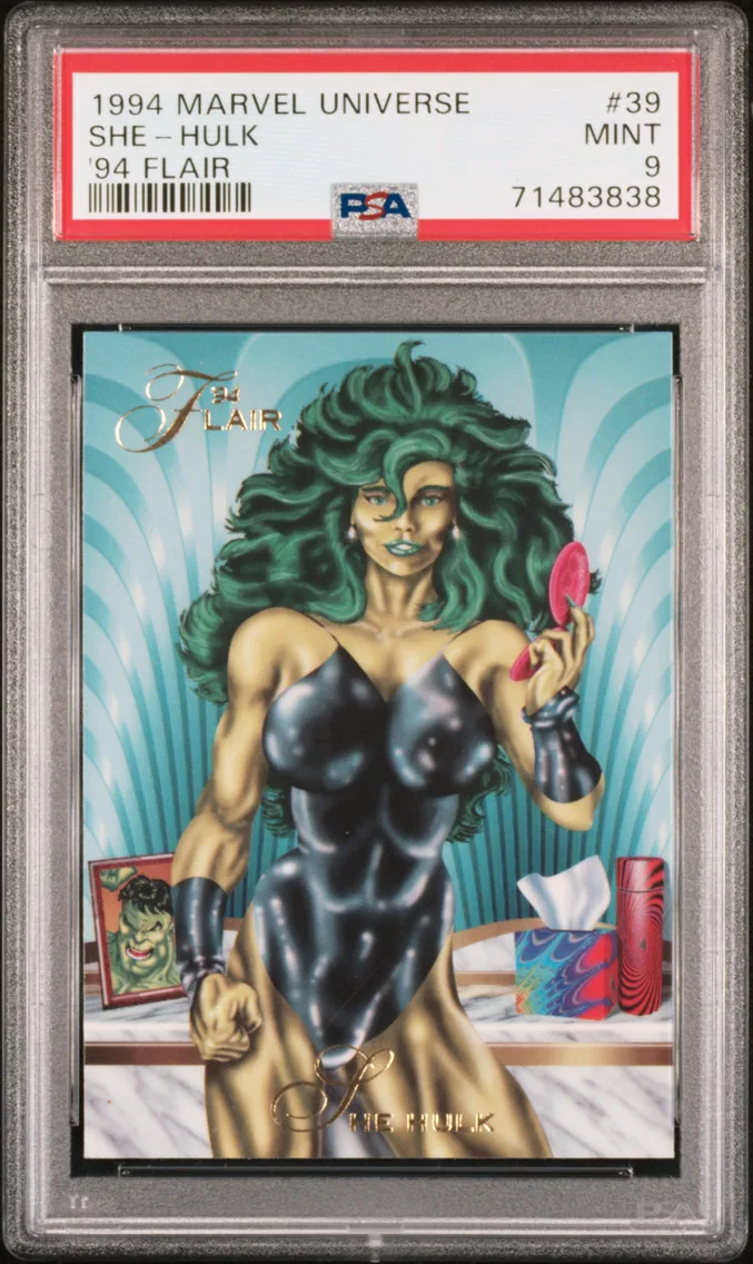 1994 #39 She-Hulk PSA 9 Marvel Universe '94 Flair