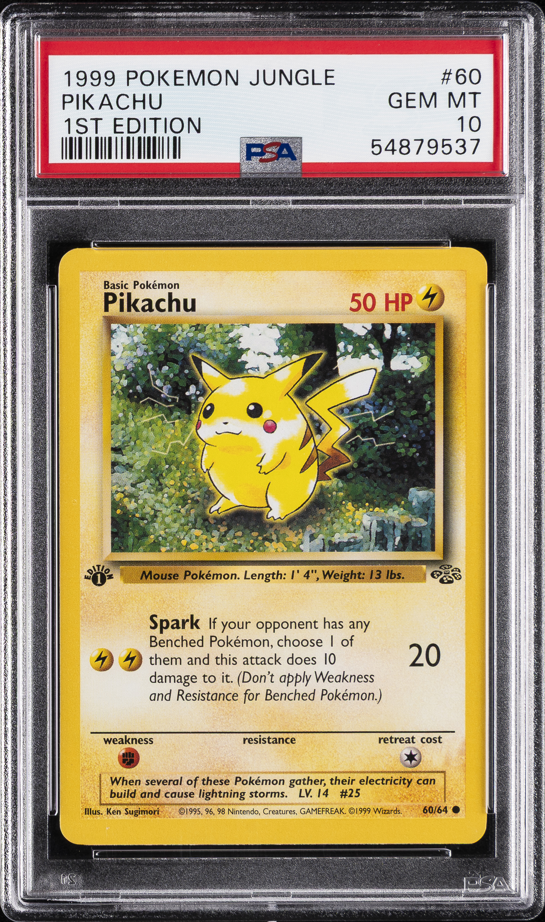 Pikachu 1st Edition