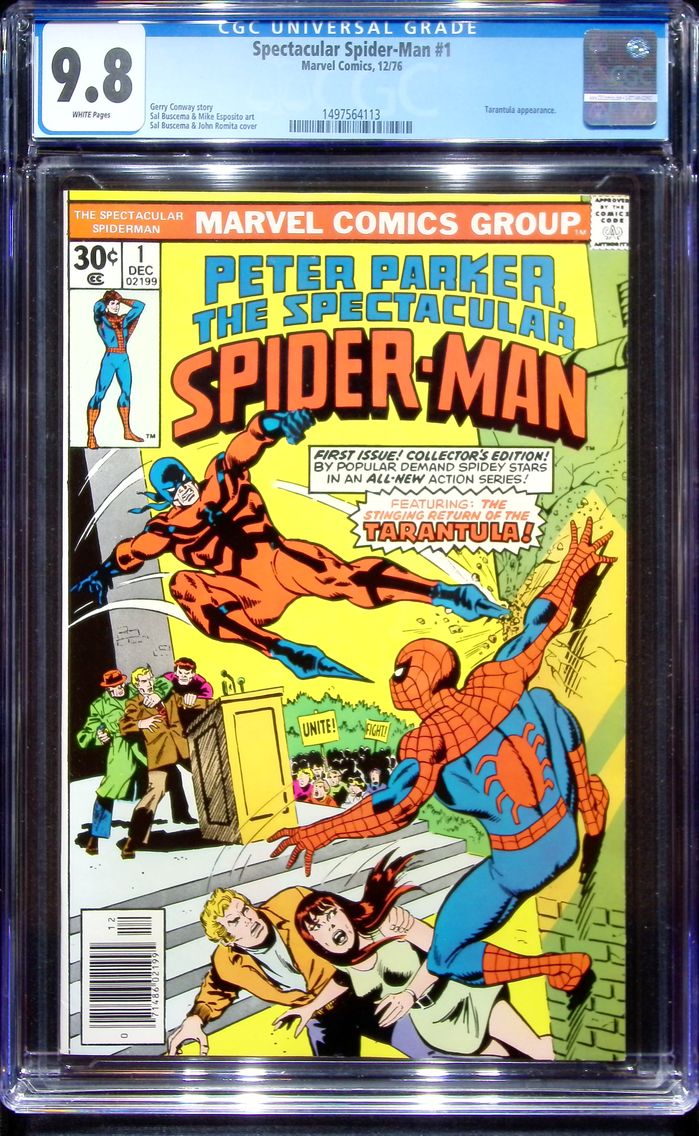 1976 Spectacular Spider-Man #1 C