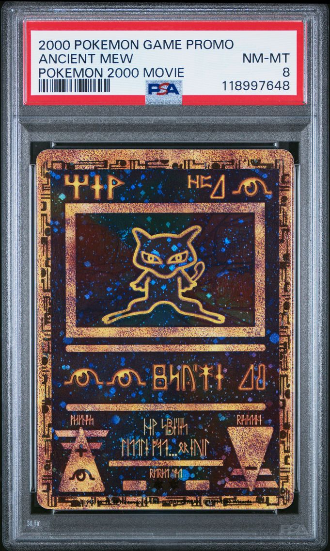 2000 #NA Ancient Mew PSA 8 Game
