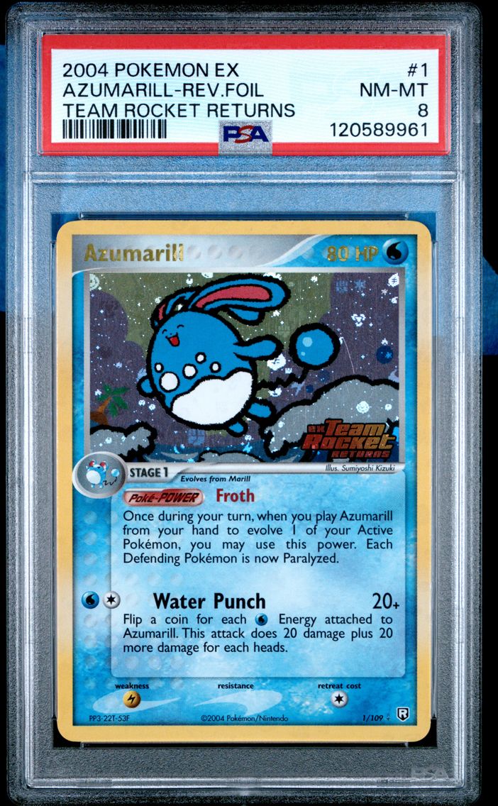 2004 #1 Azumarill-Reverse Foil P