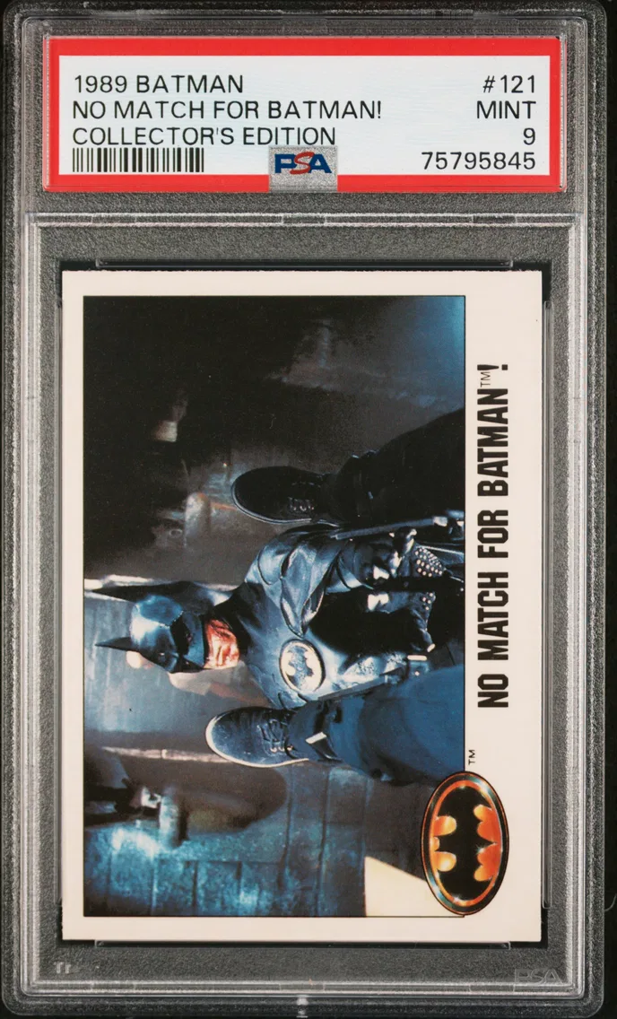 1989 #121 No Match for Batman! PSA 9 Batman