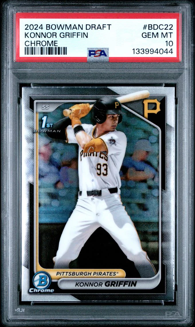 2024 #BDC22 Konnor Griffin PSA 10 Bowman Draft