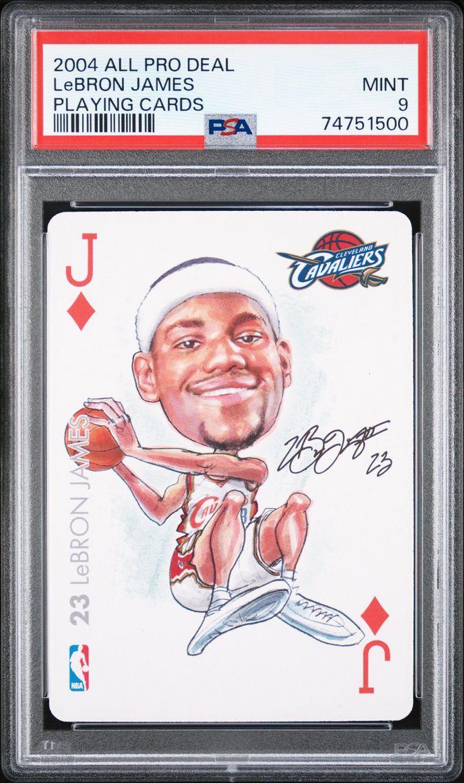 2004 #NA LeBron James PSA 9 All 