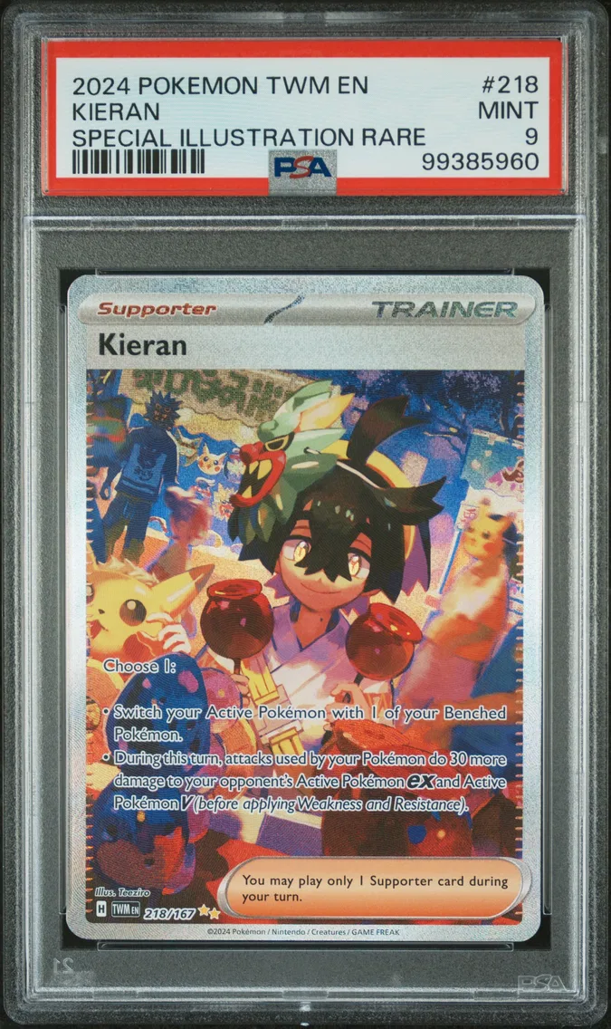 2024 #218 Kieran PSA 9 Twm EN-Twilight Masquerade