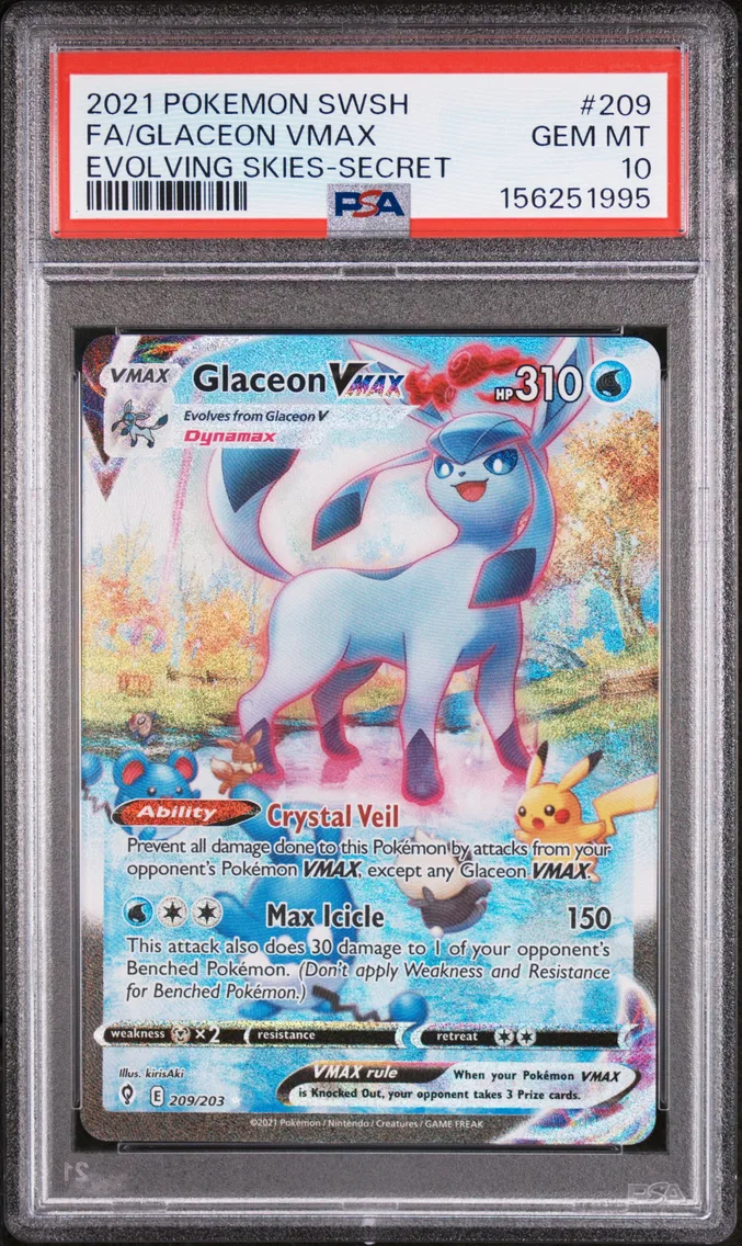 2021 #209 Full Art/Glaceon Vmax