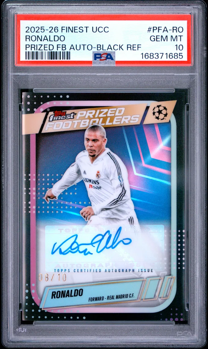 2025 #PFA-RO Ronaldo PSA 10 Topp